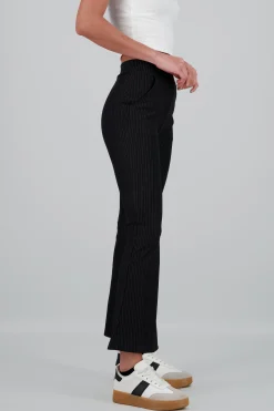 Shasa Tailored Pants with Stripes