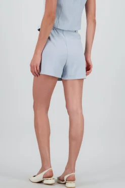 Shasa Tailored Skort with Belt Detail
