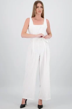 Shasa Tailored Spaghetti Strap Jumpsuit