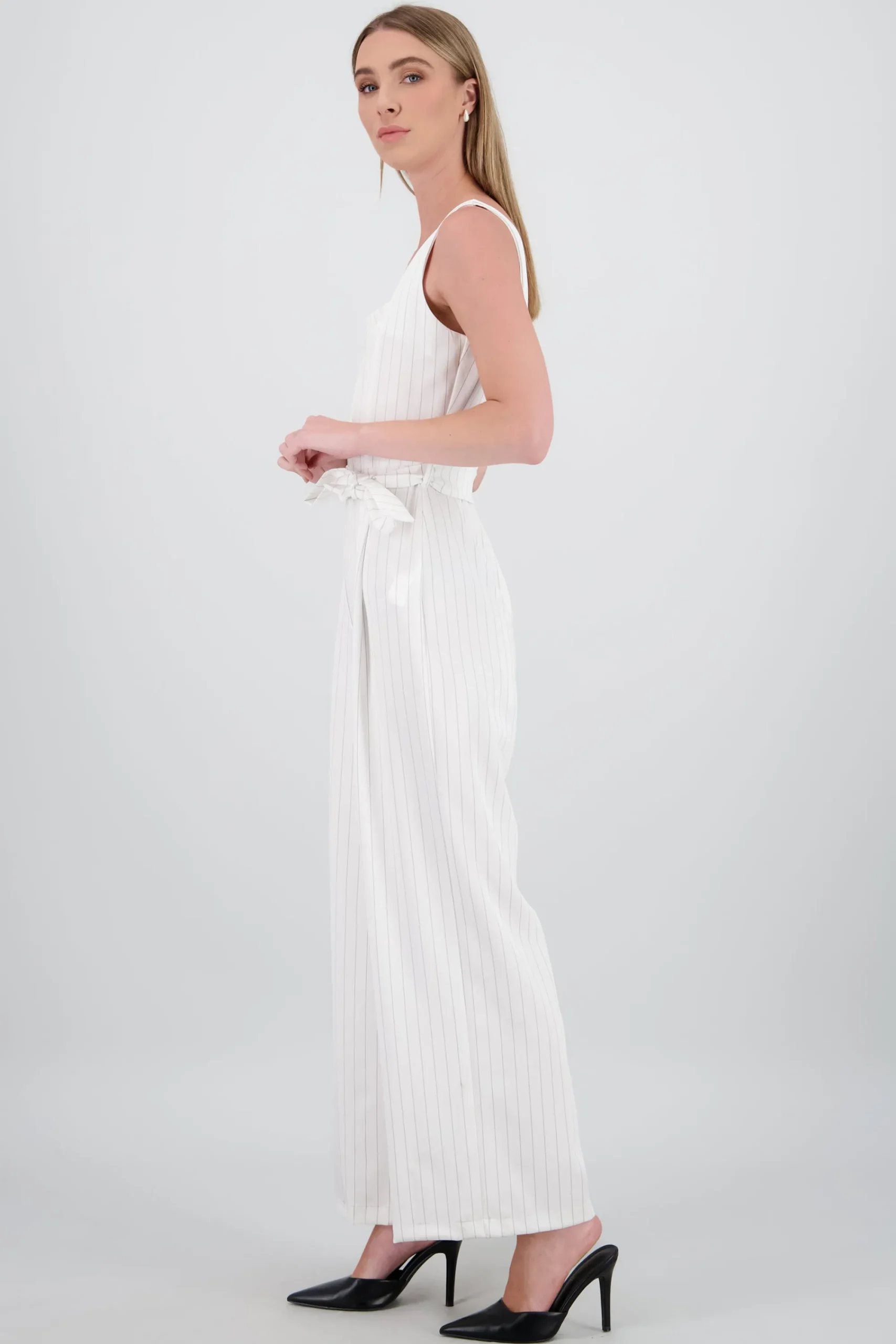 Shasa Tailored Spaghetti Strap Jumpsuit