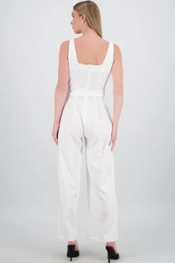 Shasa Tailored Spaghetti Strap Jumpsuit