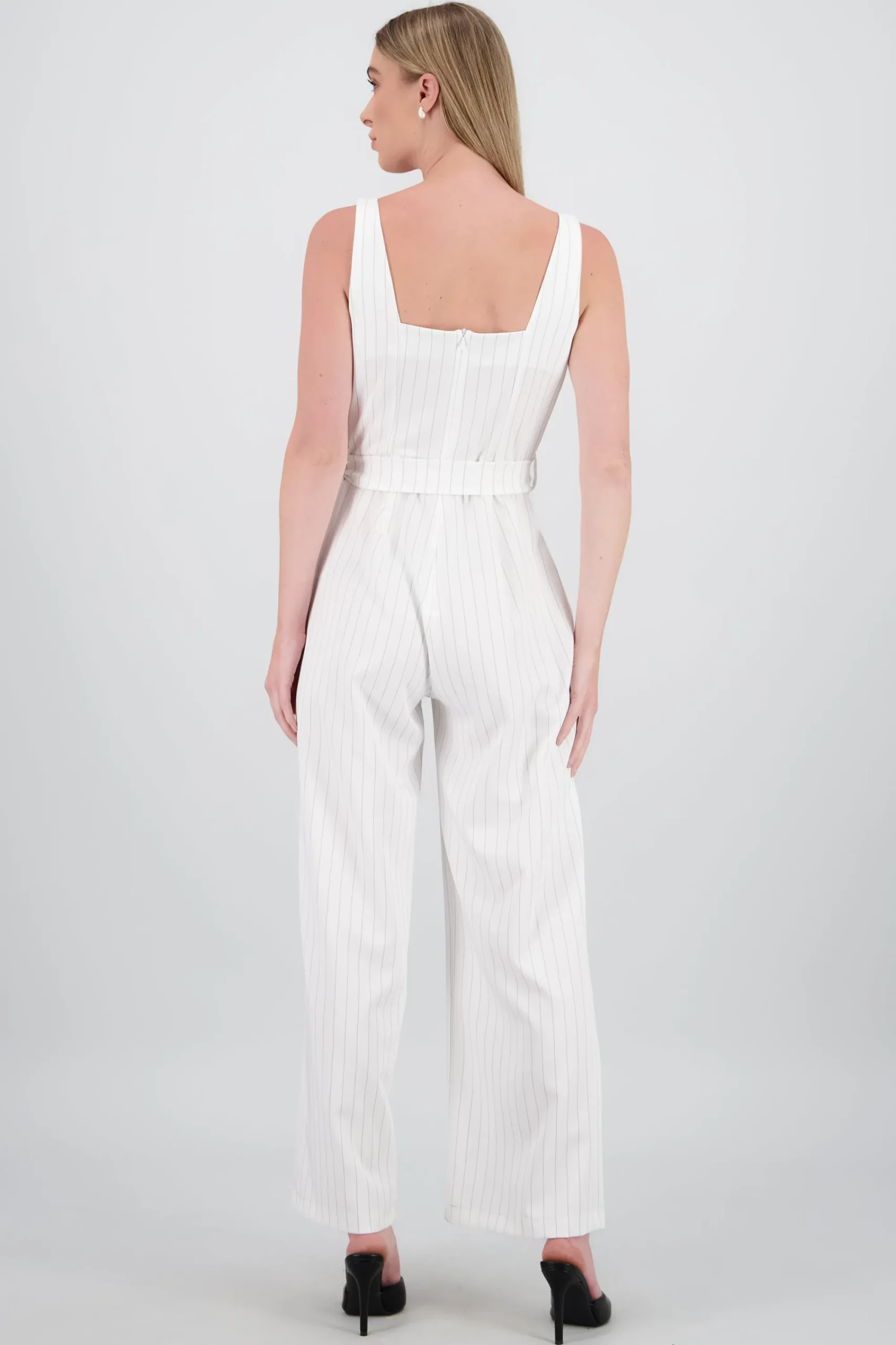 Shasa Tailored Spaghetti Strap Jumpsuit