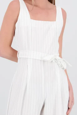 Shasa Tailored Spaghetti Strap Jumpsuit