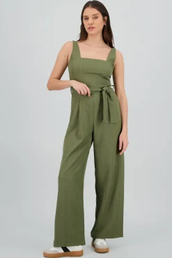 Shasa Tailored Spaghetti Strap Jumpsuit