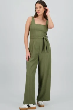Shasa Tailored Spaghetti Strap Jumpsuit
