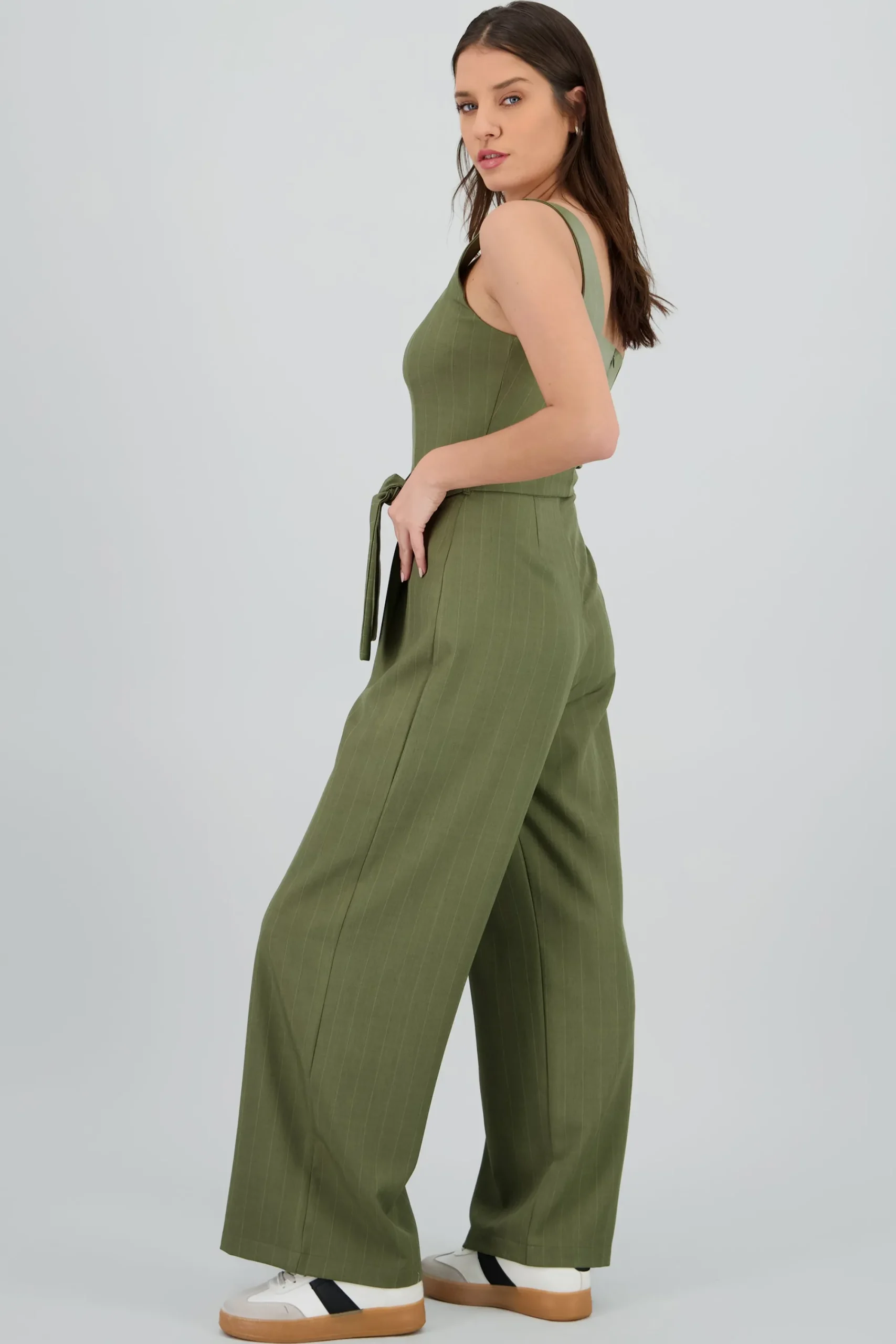 Shasa Tailored Spaghetti Strap Jumpsuit