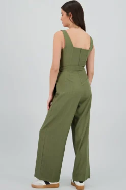 Shasa Tailored Spaghetti Strap Jumpsuit