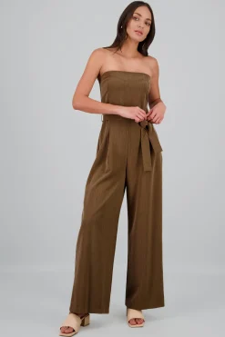 Shasa Tailored Strapless Jumpsuit