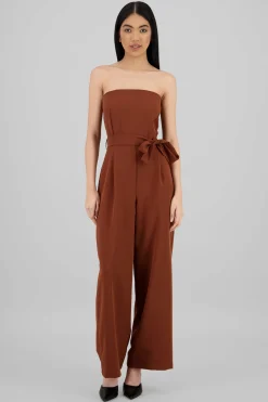 Shasa Tailored Strapless Jumpsuit