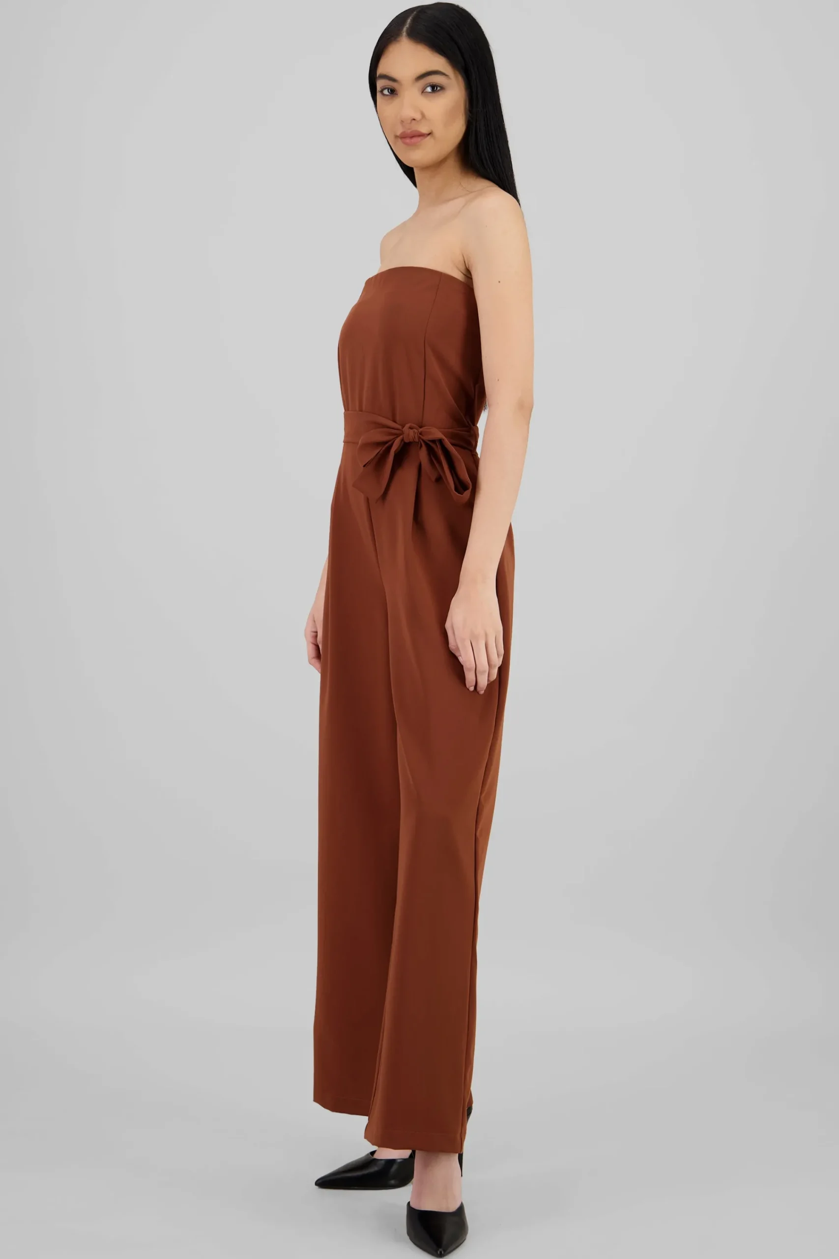Shasa Tailored Strapless Jumpsuit