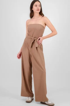Shasa Tailored Strapless Jumpsuit