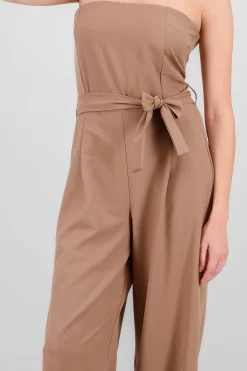 Shasa Tailored Strapless Jumpsuit