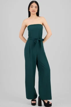 Shasa Tailored Strapless Jumpsuit
