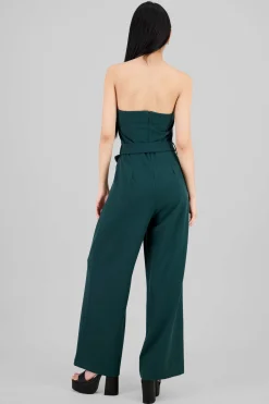Shasa Tailored Strapless Jumpsuit