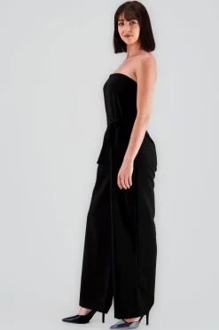 Shasa Tailored Strapless Jumpsuit