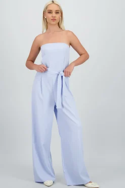 Shasa Tailored Strapless Jumpsuit