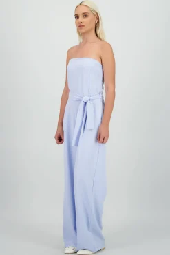 Shasa Tailored Strapless Jumpsuit