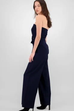 Shasa Tailored Strapless Jumpsuit