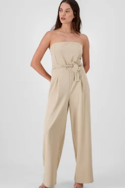 Shasa Tailored Strapless Jumpsuit
