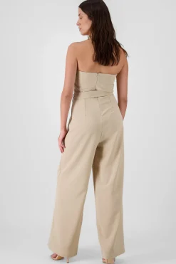 Shasa Tailored Strapless Jumpsuit