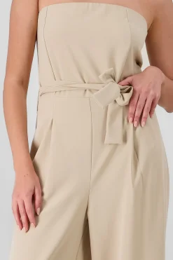 Shasa Tailored Strapless Jumpsuit
