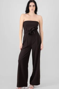 Shasa Tailored Strapless Jumpsuit