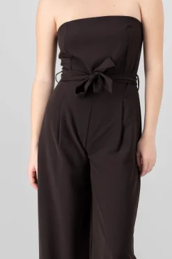 Shasa Tailored Strapless Jumpsuit
