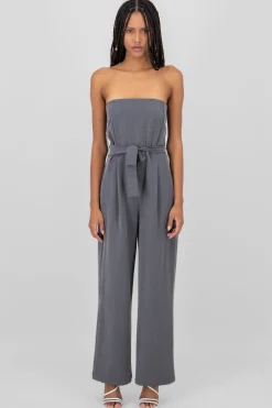 Shasa Tailored Strapless Jumpsuit