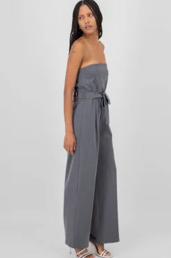 Shasa Tailored Strapless Jumpsuit