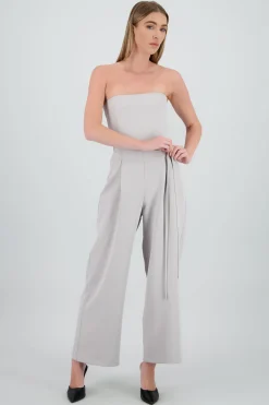 Shasa Tailored Strapless Jumpsuit