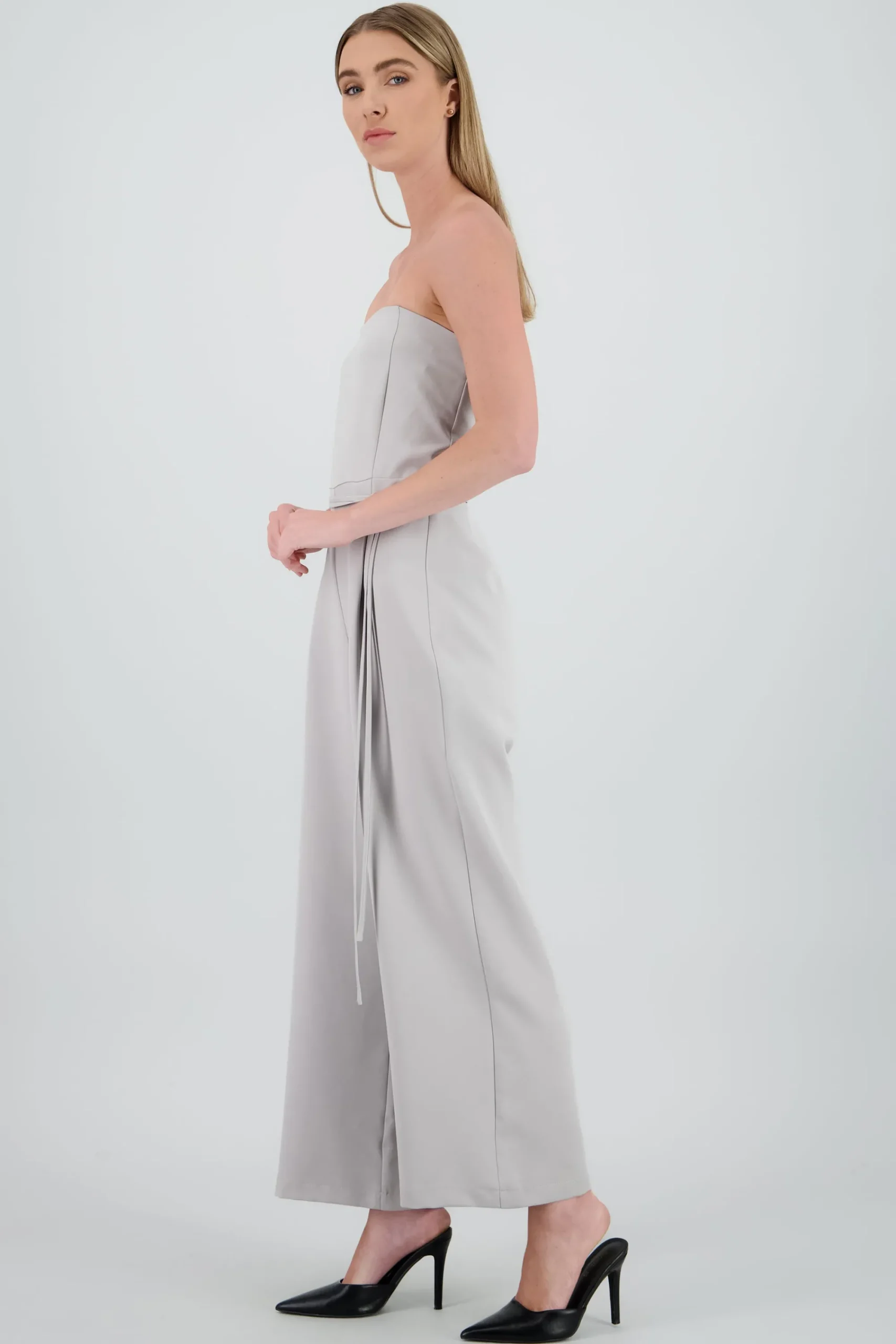 Shasa Tailored Strapless Jumpsuit