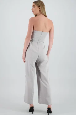 Shasa Tailored Strapless Jumpsuit