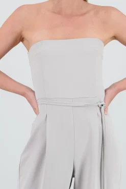 Shasa Tailored Strapless Jumpsuit