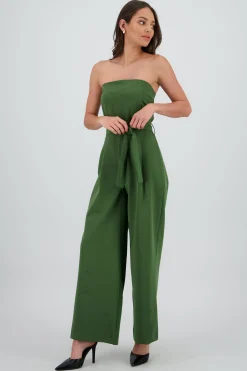 Shasa Tailored Strapless Jumpsuit