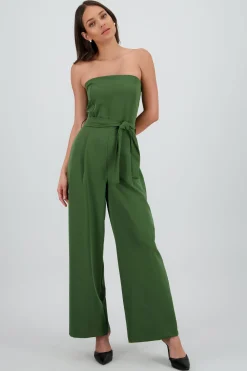 Shasa Tailored Strapless Jumpsuit