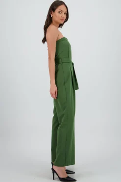 Shasa Tailored Strapless Jumpsuit