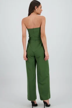 Shasa Tailored Strapless Jumpsuit