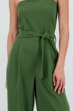 Shasa Tailored Strapless Jumpsuit