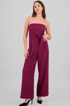 Shasa Tailored Strapless Jumpsuit