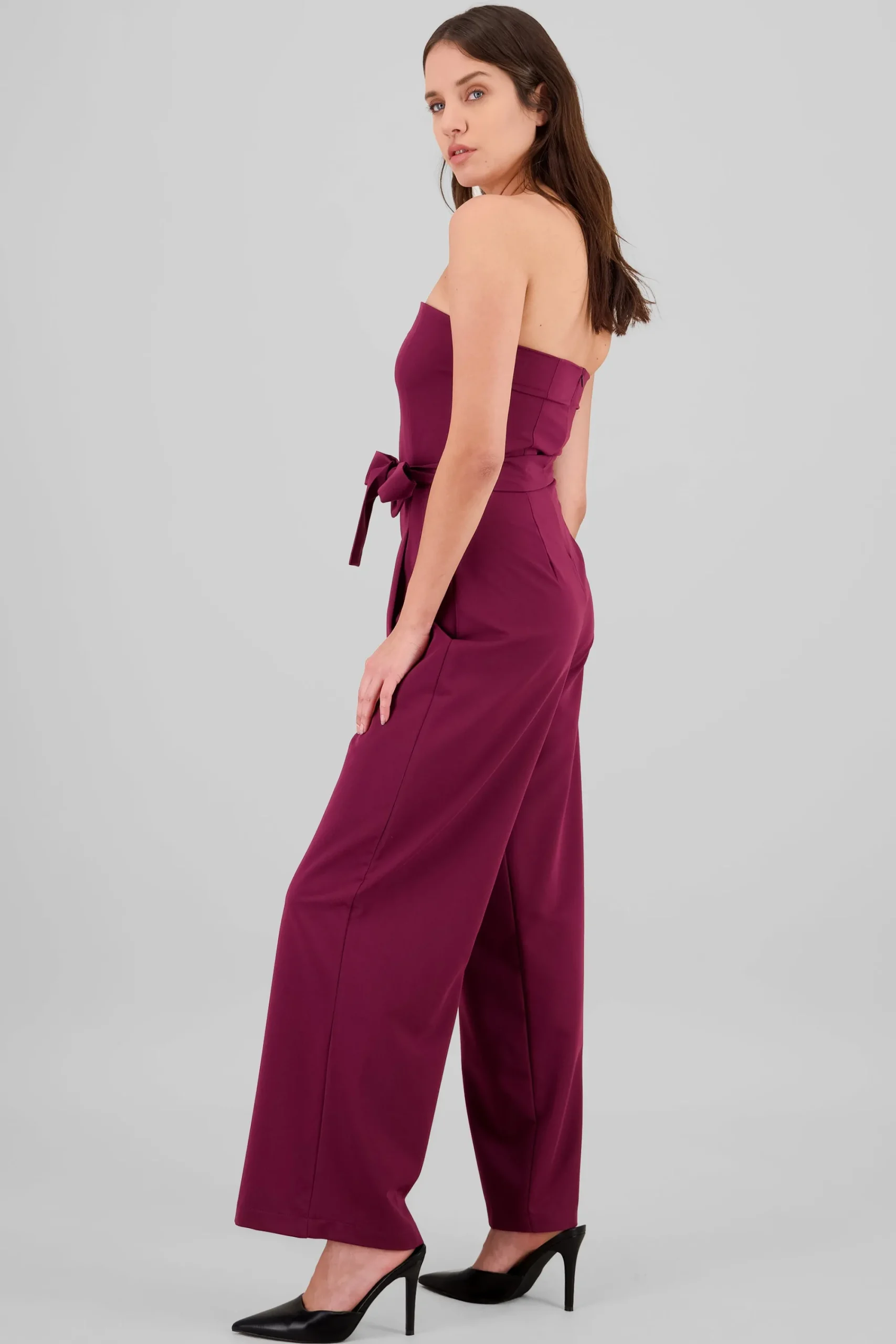 Shasa Tailored Strapless Jumpsuit