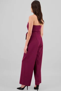 Shasa Tailored Strapless Jumpsuit