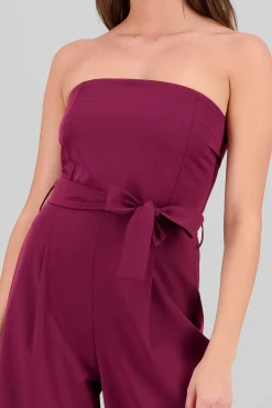 Shasa Tailored Strapless Jumpsuit