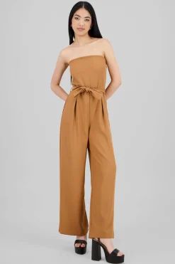 Shasa Tailored Strapless Jumpsuit