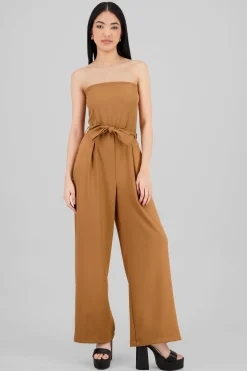 Shasa Tailored Strapless Jumpsuit