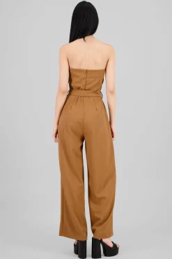 Shasa Tailored Strapless Jumpsuit