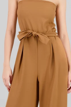 Shasa Tailored Strapless Jumpsuit