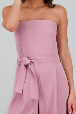 Shasa Tailored Strapless Jumpsuit