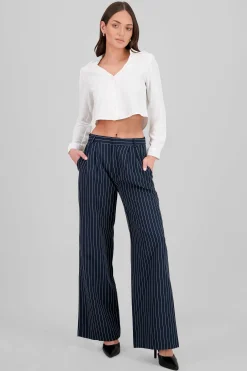 Shasa Tailored Striped Pants