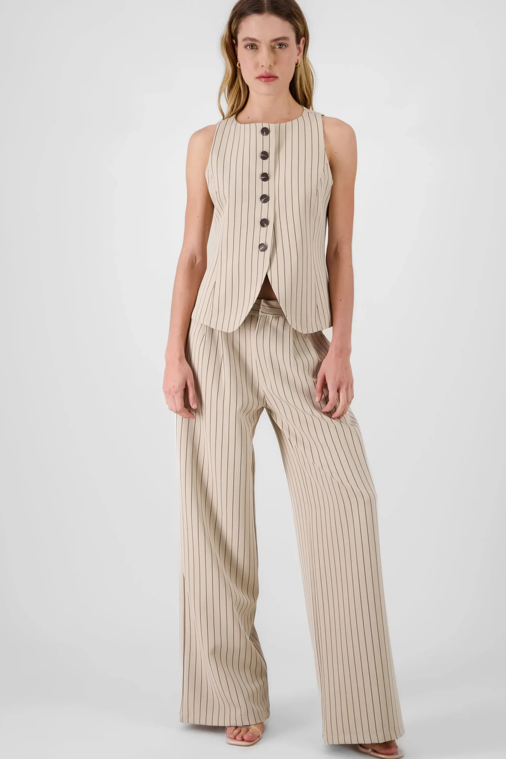 Shasa Tailored Striped Pants