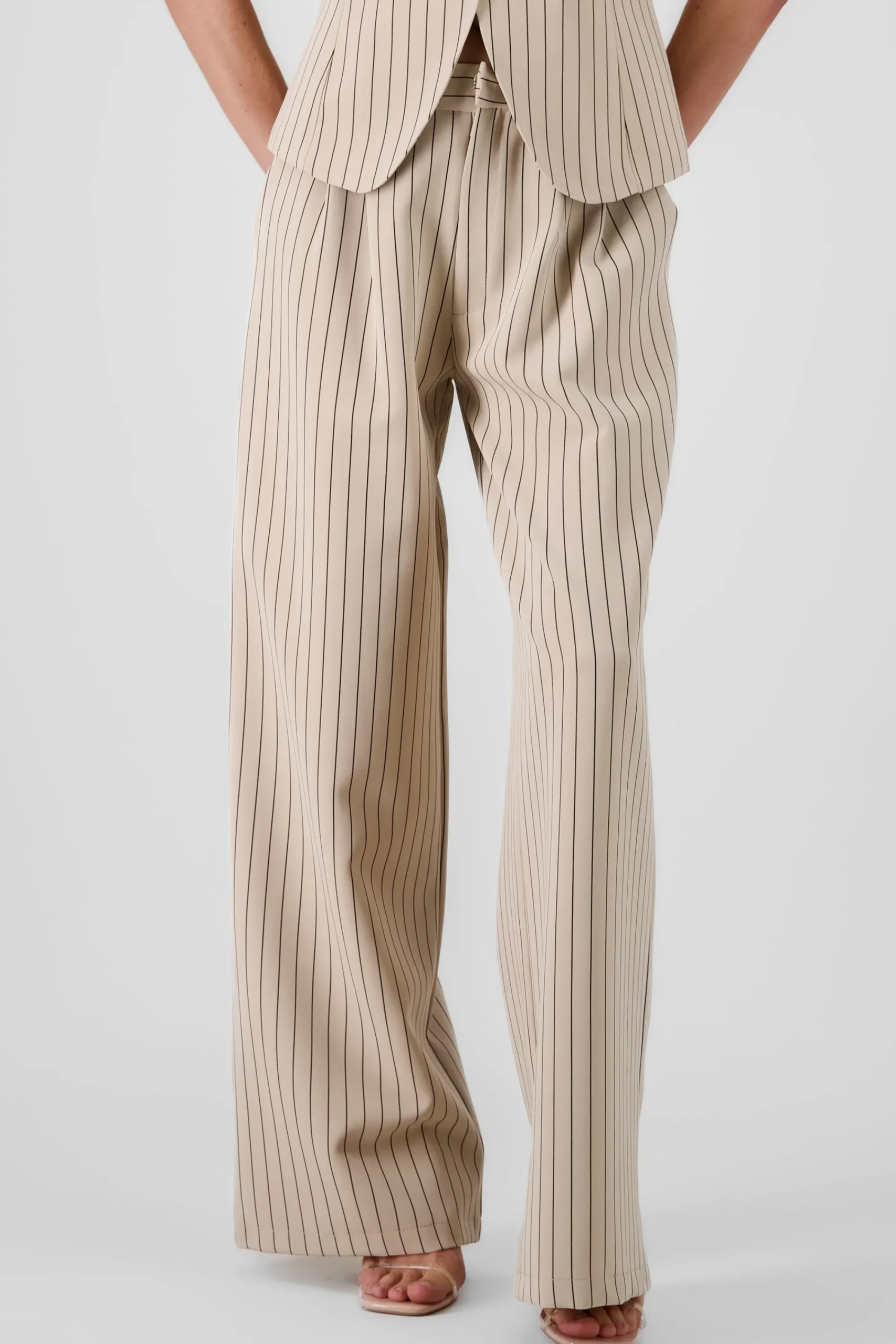 Shasa Tailored Striped Pants